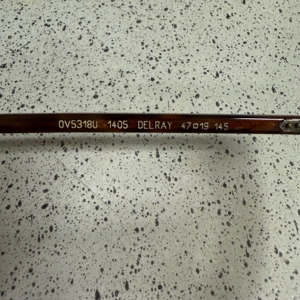 Oliver Peoples Delray OV5318U MSRP $475 New with Case Made in Italy - Picture 6 of 6